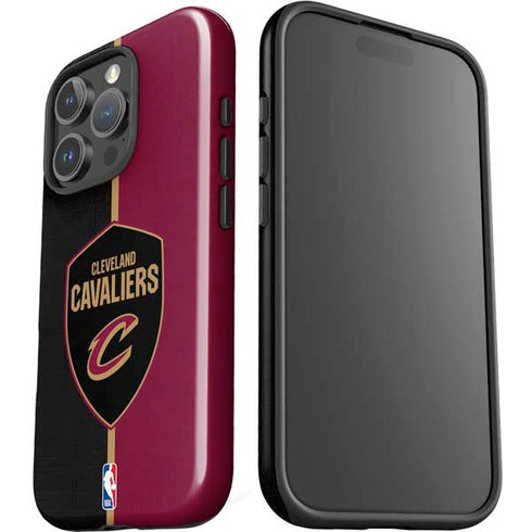 NBA Cleveland Cavaliers Canvas iPhone 16 Pro Max Impact Case